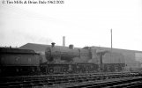 img1550 TM Ulster Rail Scenes Irish 2 1962 Unknown U2 4-4-0 on shed stored Belfast York Rd MPD...jpg