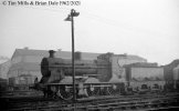 img1554 TM Ulster Rail Scenes Irish 2 1962 Unknown V 0-6-0 stored on shed Belfast York Rd MPD ...jpg