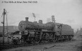 img1563 TM Ulster Rail Scenes Irish 2 1962 Unknown W 2-6-0 poss 97 on shed Adelaide MPD Belfas...jpg