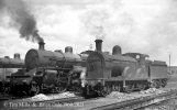 img1581 TM Ulster Rail Scenes Irish 1 1958 95 NCC W 2-6-0 GNR(I) 42X PP 4-4-0 on shed Adelaide...jpg