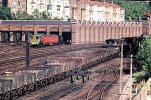 Brighton Pullman works with departmental wagons c 1972.jpg