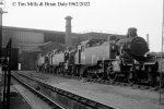 img2857 TM Neg Strip 74 84008, 84005 Row of 3 Stanier 2MT tanks in store Kentish Town 1 Sept 6...jpg