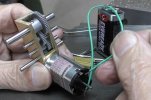 First test of unfinished gearbox.jpg First test of unfinished gearbox.jpg
