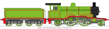 Henry 2-4-2 Columbia green wide dome advancement 29th Sepember 2025 .png