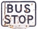 Cast iron bus stop flag.jpg Cast iron bus stop flag.jpg